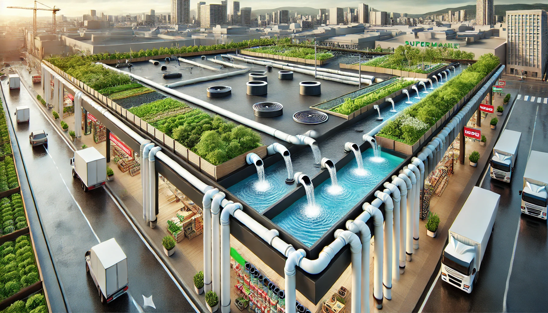 Siphonic Drainage Systems: A Sustainable Approach to Rainwater Harvesting